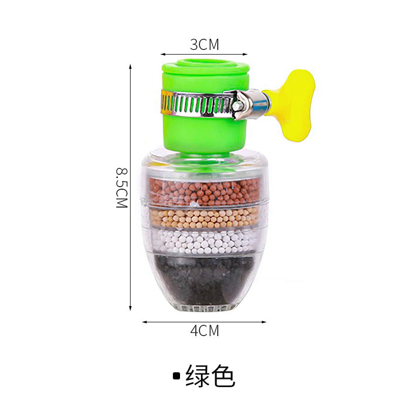 Universal Connector Filter Kitchen Universal Splash-proof Water Purifier Water Filter Faucet Household Water Pipe Purifier