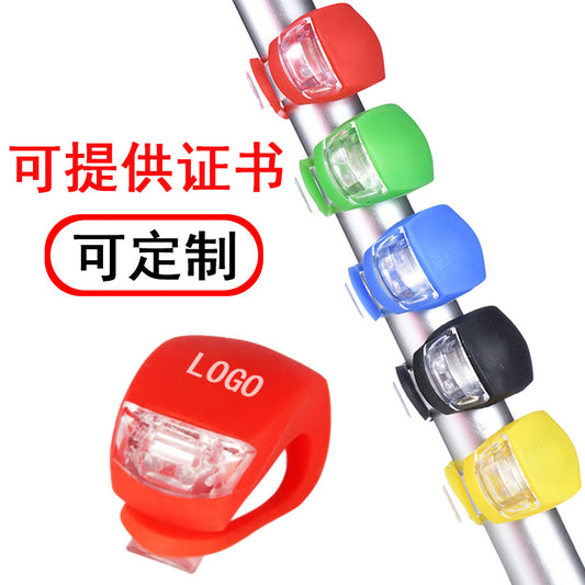 Factory Wholesale Bicycle Frog Light LED Night Warning Light Outdoor Cycling Light Bicycle Tail Light Equipment Accessories u